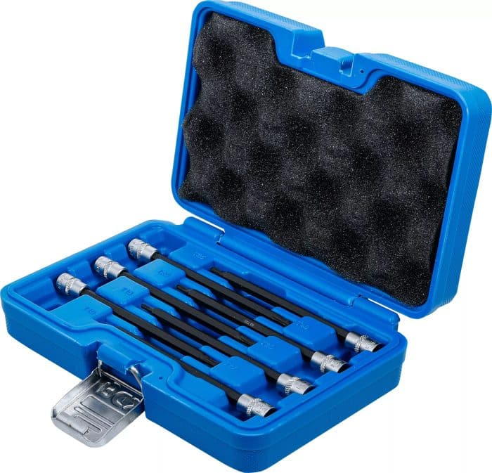 Asortiman-umetaka-bitova-63-mm-14-T-profil-za-Torx-s-kuglastom-glavom-T10-T40-7-dijelni-2 Asortiman umetaka bitova | 6,3 mm (1/4") | T-profil (za Torx) s kuglastom glavom T10 - T40 | 7-dijelni - Slika 3