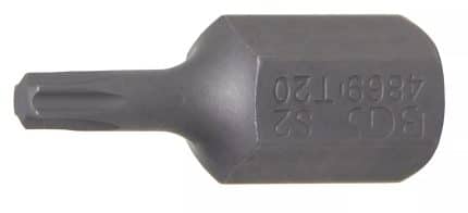 Bit | dužina 30 mm | vanjski šesterokutni pogon 10 mm (3/8") | T-profil (za Torx) T20
