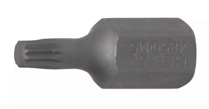 Bit | dužina 30 mm | vanjski šesterokutni pogon 10 mm (3/8") | unutarnje ozubljenje (za XZN) M5 Bit | dužina 30 mm | vanjski šesterokutni pogon 10 mm (3/8") | unutarnje ozubljenje (za XZN) M5