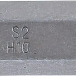 Bit | dužina 30 mm | vanjski šesterokutni pogon 10 mm (3/8") | unutarnji šesterokut 10 mm