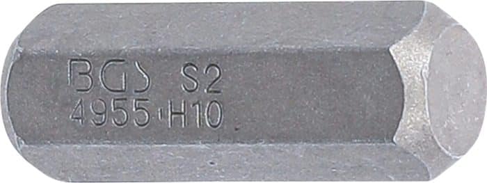 Bit | dužina 30 mm | vanjski šesterokutni pogon 10 mm (3/8") | unutarnji šesterokut 10 mm Bit | dužina 30 mm | vanjski šesterokutni pogon 10 mm (3/8") | unutarnji šesterokut 10 mm
