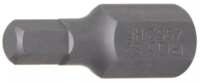 Bit | dužina 30 mm | vanjski šesterokutni pogon 10 mm (3/8") | unutarnji šesterokut 6 mm Bit | dužina 30 mm | vanjski šesterokutni pogon 10 mm (3/8") | unutarnji šesterokut 6 mm