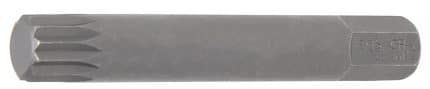 Bit | dužina 75 mm | vanjski šesterokutni pogon 10 mm (3/8") | unutarnje ozubljenje (XZN) M12