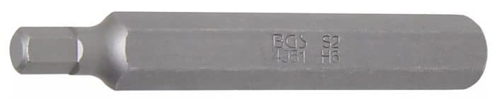 Bit | dužina 75 mm | vanjski šesterokutni pogon 10 mm (3/8") | unutarnji šesterokut 6 mm Bit | dužina 75 mm | vanjski šesterokutni pogon 10 mm (3/8") | unutarnji šesterokut 6 mm