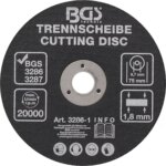 Disk za rezanje | Ø 75 x 1