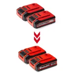 Einhell PXC-Twinpack, 2 baterije u setu, 2x 18V 4.0 Ah PLUS - Slika 2