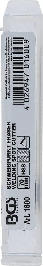 Glodalica za zavarene točke | 70 mm - Slika 4