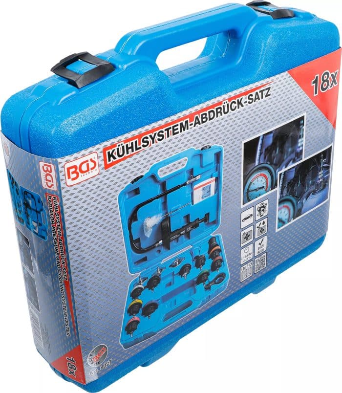 Ispitni set tlaka i rashladnog sustava | 18-dijelni - Slika 7