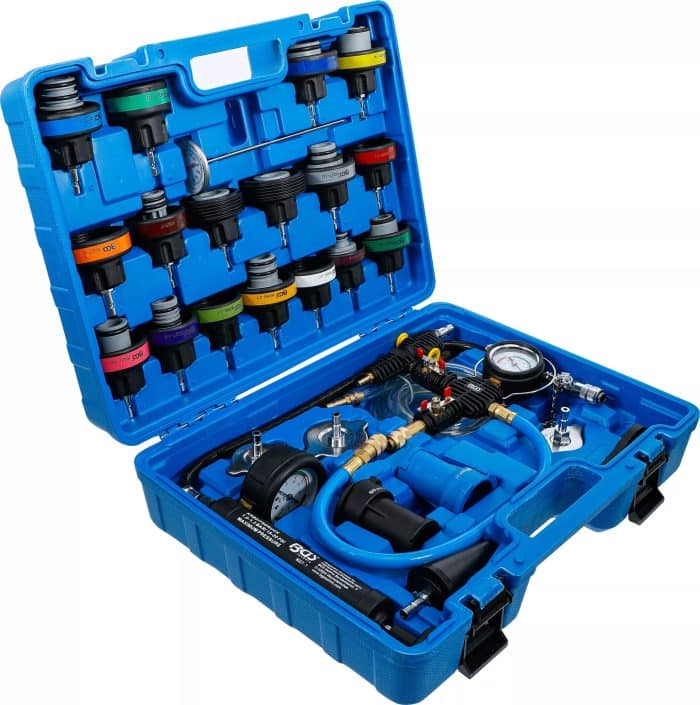 Ispitni set tlaka i rashladnog sustava | uklj. sustav za punjenje | 28-dijelni - Slika 3