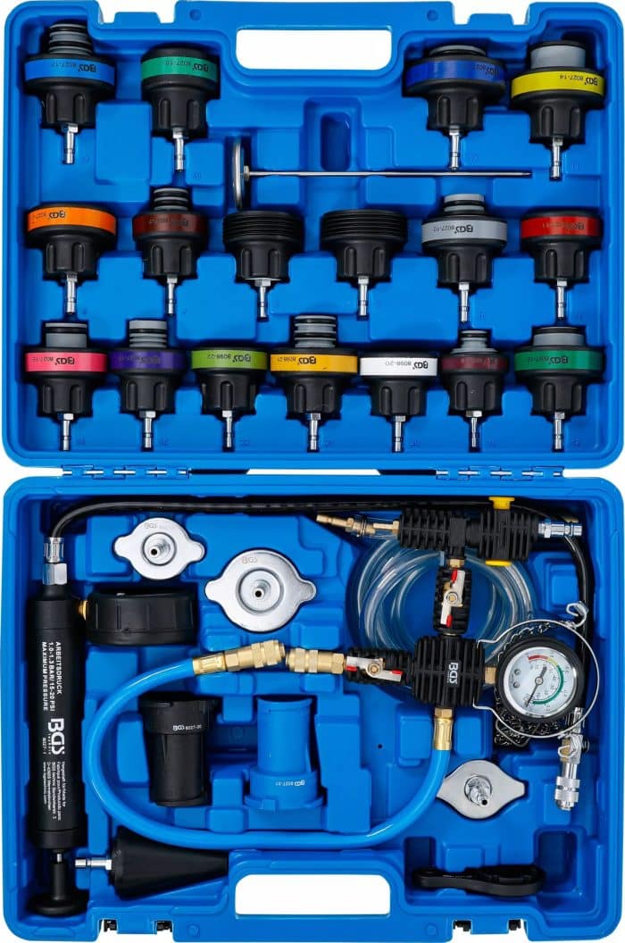 Ispitni set tlaka i rashladnog sustava | uklj. sustav za punjenje | 28-dijelni - Slika 5