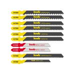 KWB 10-dijelni set listova za ubodnu pilu drvo/metal