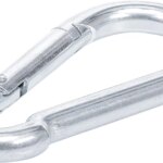 Karabinska kuka za svežanj ključeva | 100 x 10 mm