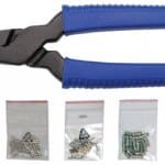 Kliješta za čahure žila | uklj. 150 čahura žila | 175 mm