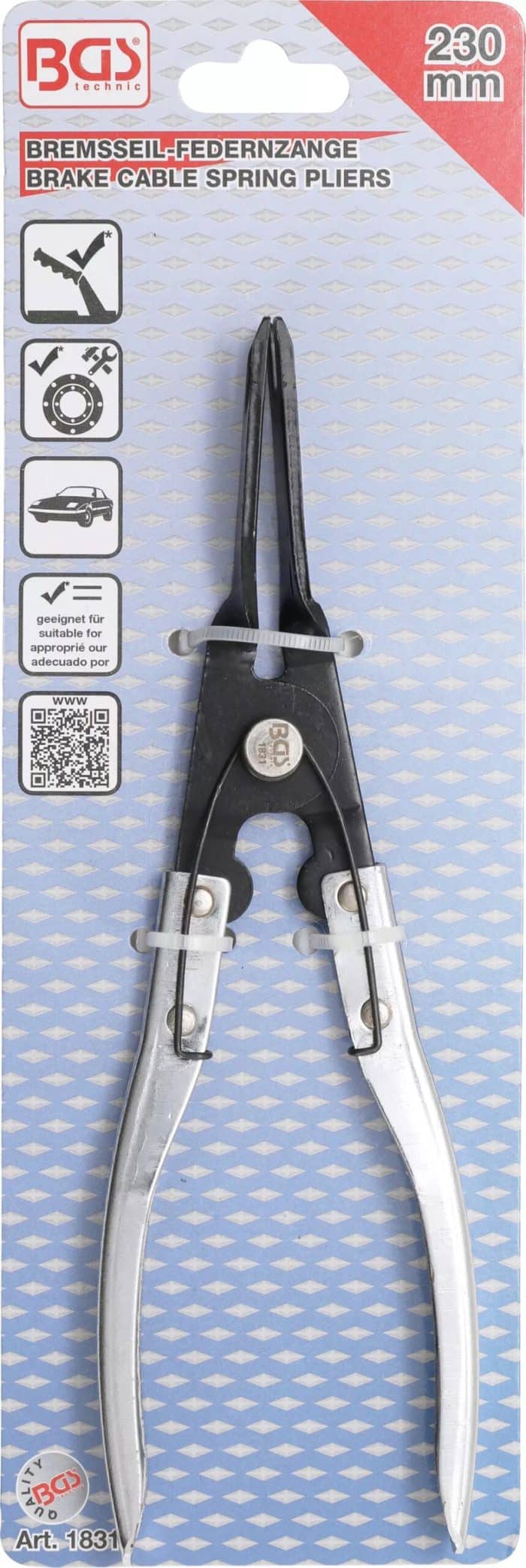 Kliješta za kočionu oprugu | 230 mm - Slika 6