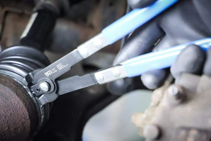 Kliješta za spojnice manžeta osovine | 235 mm - Slika 6