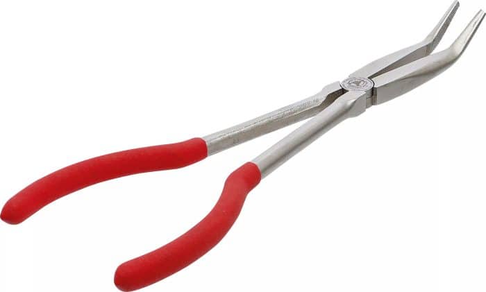 Kliješta za telefon | ekstra duga | savijena 45° | 280 mm - Slika 3