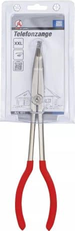 Kliješta za telefon | ekstra duga | savijena 45° | 280 mm - Slika 4