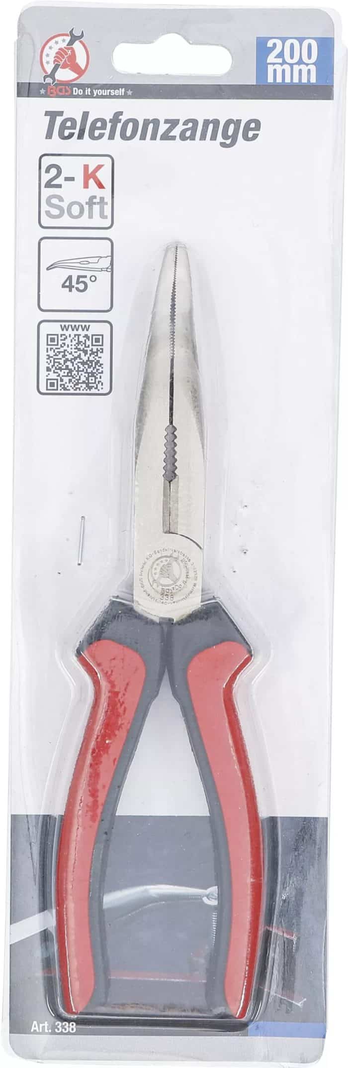 Kliješta za telefon | savijena | 200 mm - Slika 3