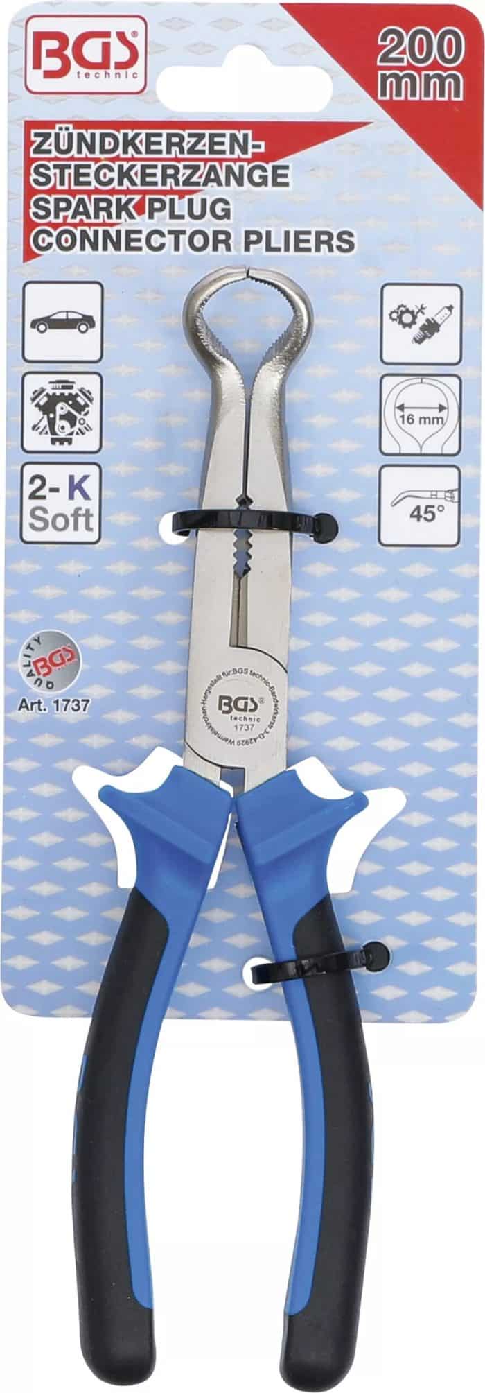 Kliješta za utikače svjećica | s okruglom vrhom Ø 16 mm | 200 mm - Slika 4