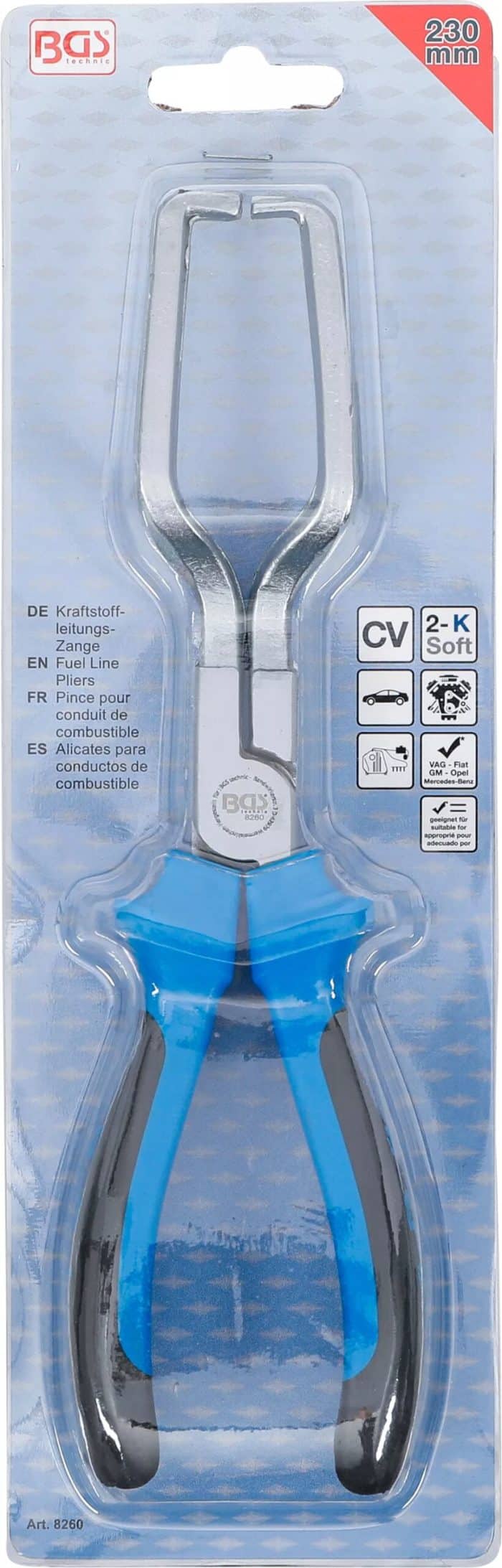 Kliješta za vodove goriva | 230 mm - Slika 7