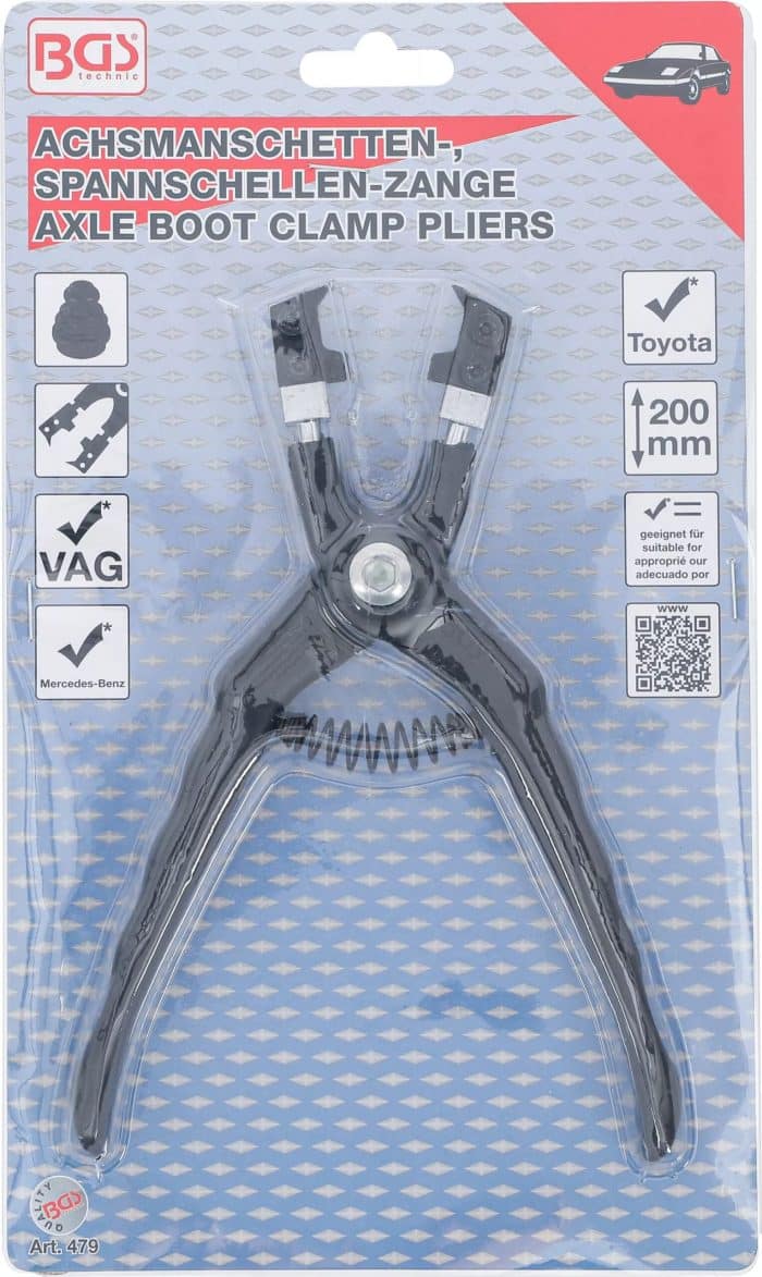 Kliješta za zatezne obujmice i manžete osovine | za VAG, Mercedes-Benz, Toyota - Slika 4