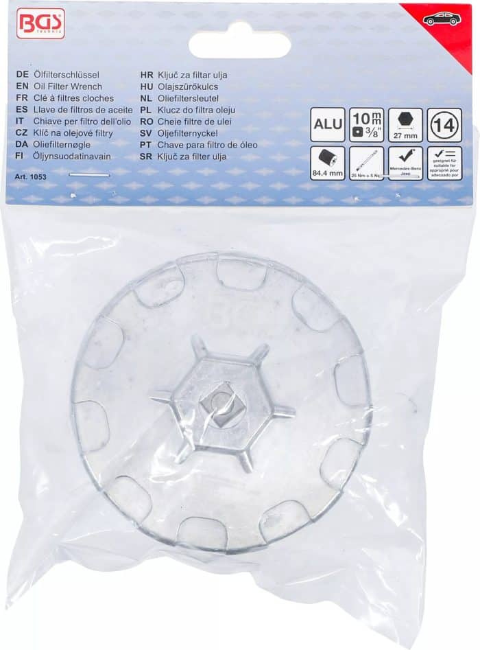 Ključ za filtar ulja | 14-kutni | Ø 84,4 mm | za Jeep, Mercedes-Benz, Dodge - Slika 4