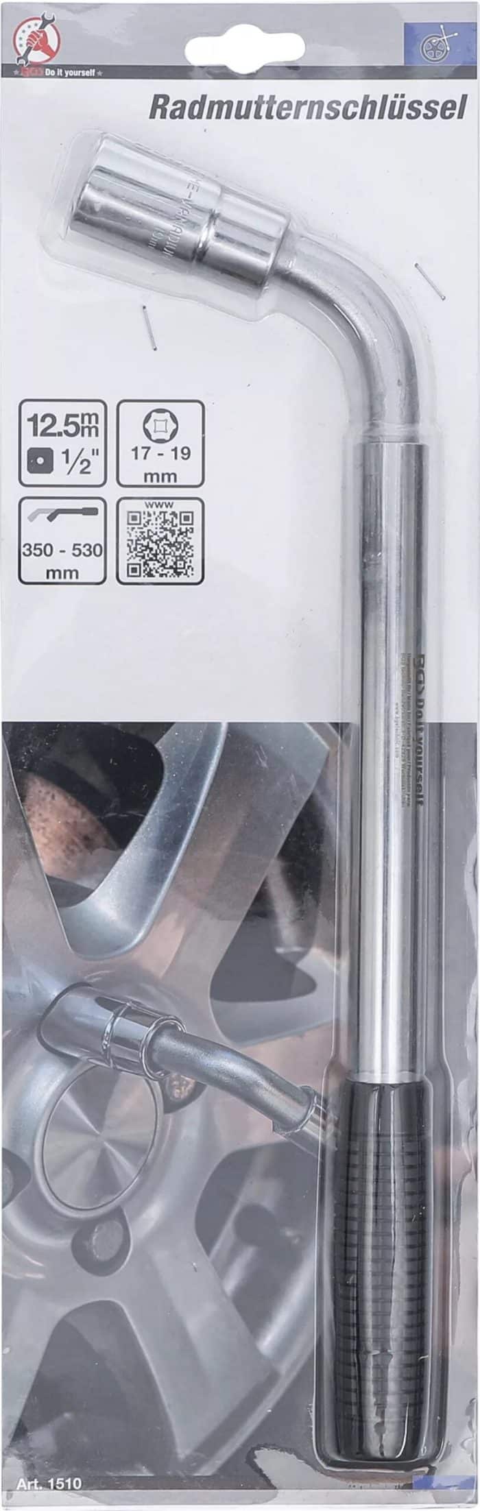 Ključ za matice kotača | pogon 12,5 mm (1/2") | 17 x 19 mm - Slika 5