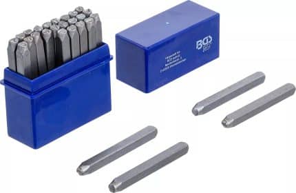 Komplet za utiskivanje slova | 4 mm