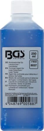 Kontrastno sredstvo za detektore curenja / ispitivač curenja | 250 ml | za BGS 8037 - Slika 3