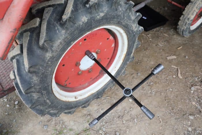 Križasti ključ za kamione | preklopivi | četverokutni | 24 x 27 x 32 x 20 mm (3/4") - Slika 3