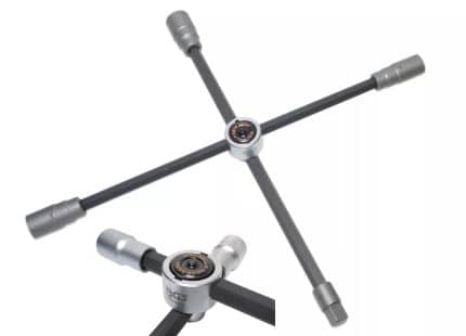 Križasti ključ za kamione | preklopivi | četverokutni | 24 x 27 x 32 x 20 mm (3/4")