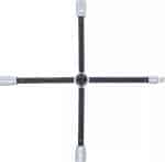 Križasti ključ za kotače sa zglobom | za automobile | četverokutni | 17 x 19 x 21 x 12,5 mm (1/2") - Slika 3