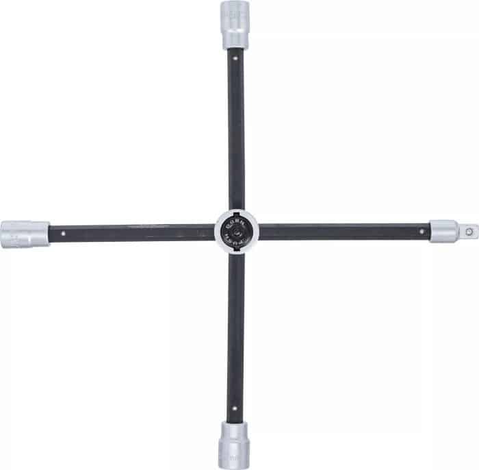 Križasti ključ za kotače sa zglobom | za automobile | četverokutni | 17 x 19 x 21 x 12,5 mm (1/2") - Slika 3