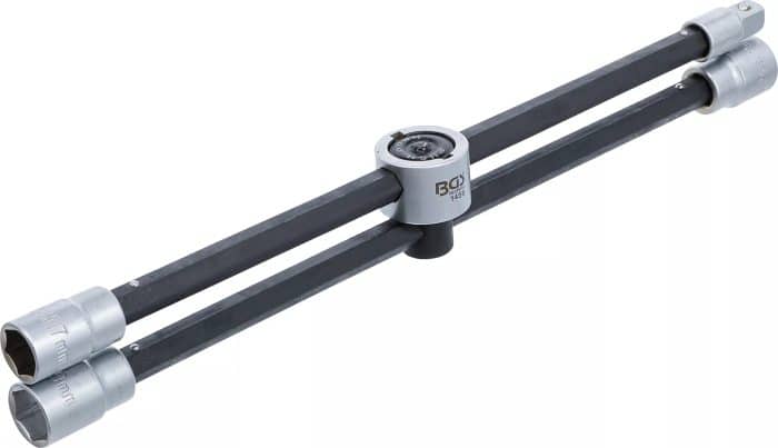 Križasti ključ za kotače sa zglobom | za automobile | četverokutni | 17 x 19 x 21 x 12,5 mm (1/2") - Slika 4