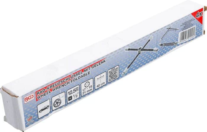 Križasti ključ za kotače sa zglobom | za automobile | četverokutni | 17 x 19 x 21 x 12,5 mm (1/2") - Slika 5