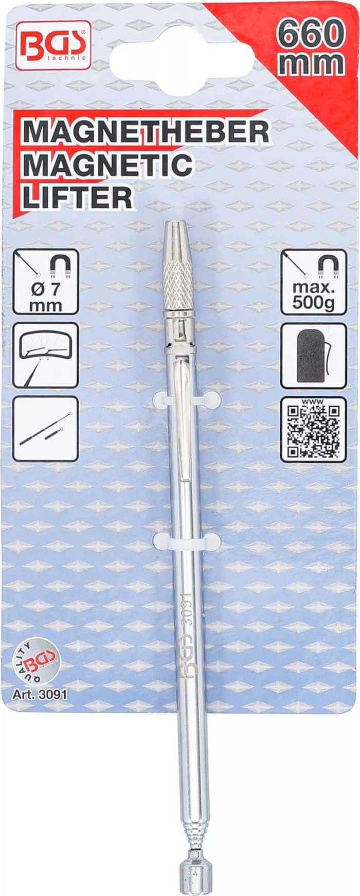 Magnetni držač | 660 mm | vlačna sila 0,5 kg - Slika 5