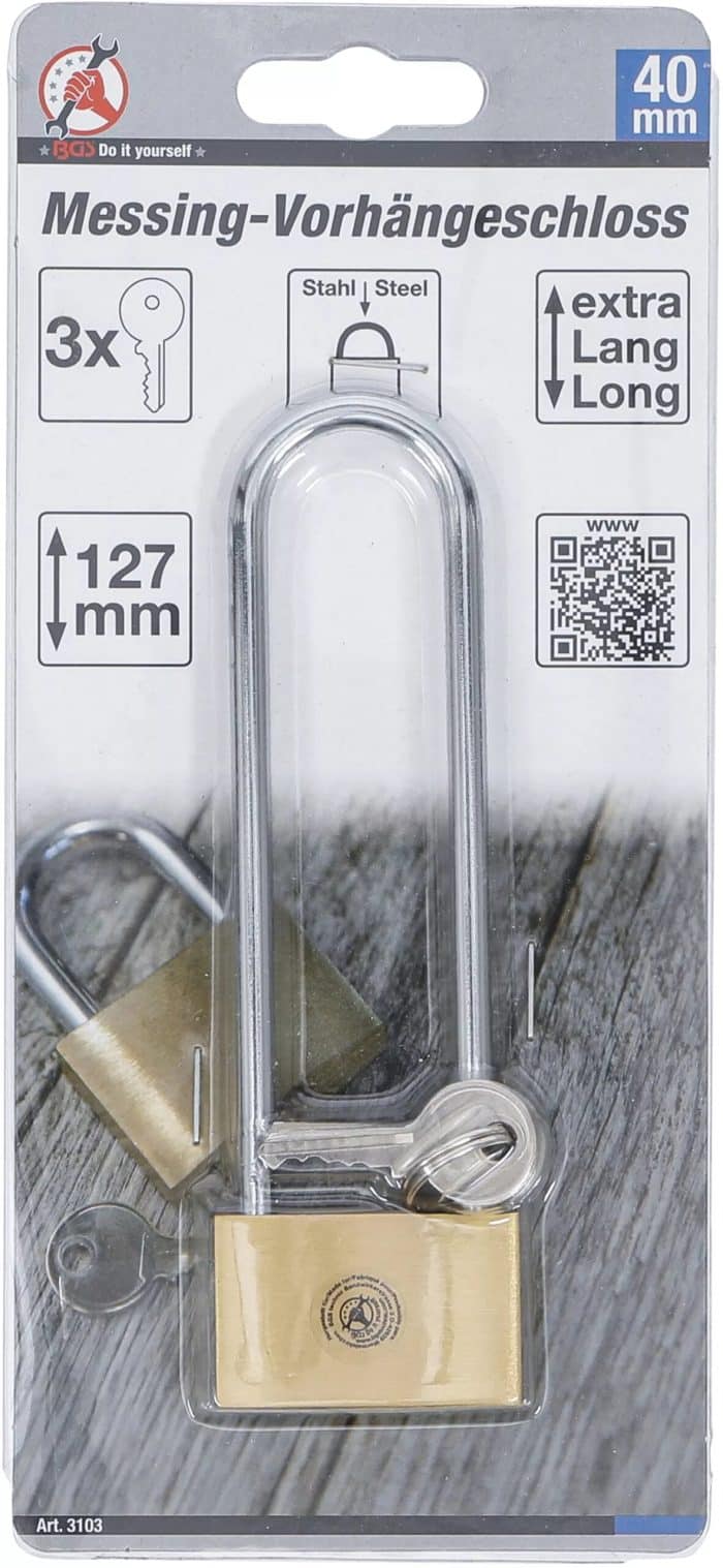 Mesingani lokot | ekstra visoka petlja | 40 mm - Slika 2