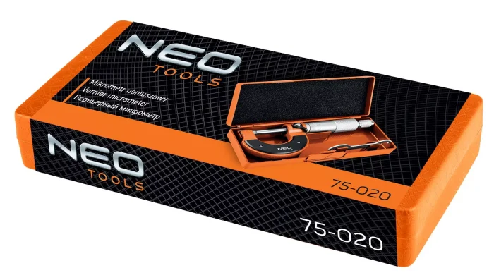 Nonijus mikrometar 0-25mm NEO 75-020 - Slika 2