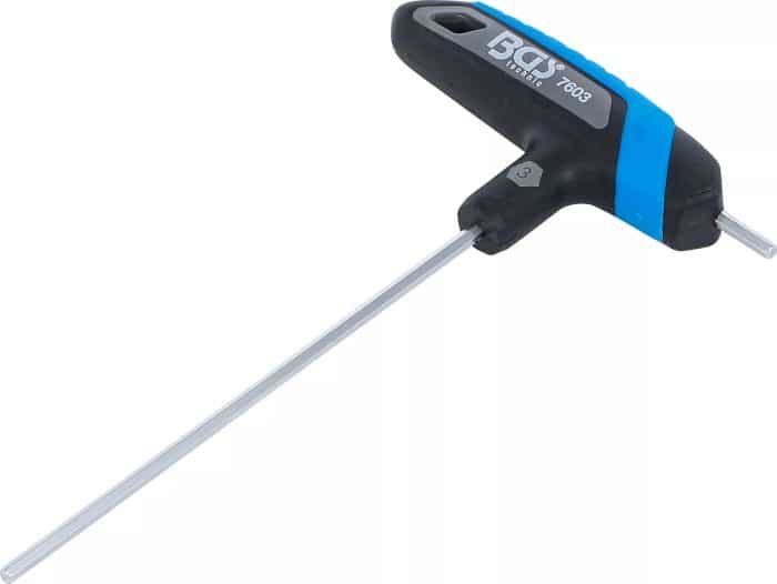 Odvijač s T-ručkom | unutarnji šesterokut | 3 mm Odvijač s T-ručkom | unutarnji šesterokut | 3 mm