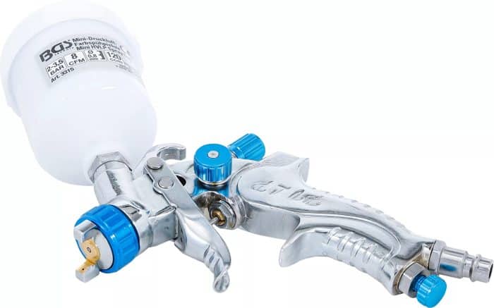 Pneumatski mini pištolj za sprejanje boje | 120 cm³ - Slika 3