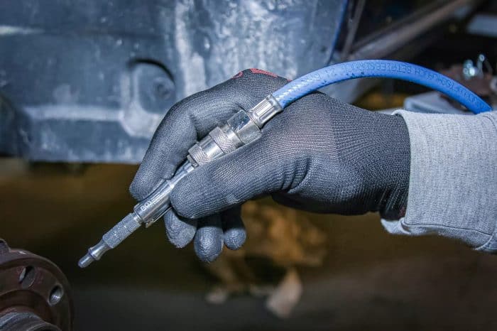 Pneumatski pištolj za ispuhivanje | aluminijski model | 110 mm - Slika 2