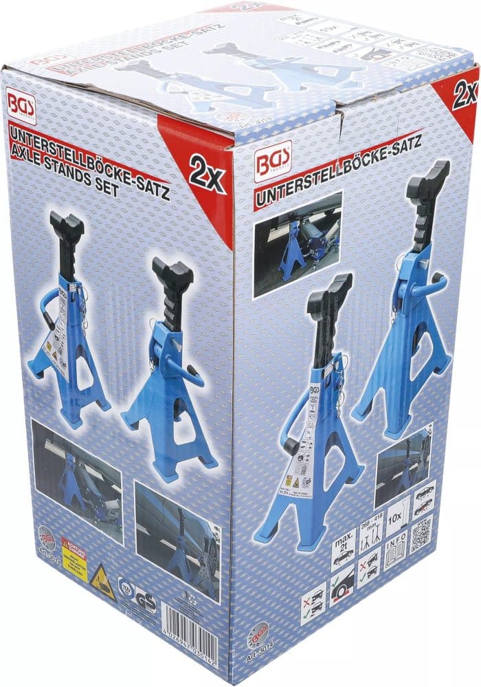 Postolja za osovine | nosivost 2000 kg / par | hod 268 - 418 mm | 1 par - Slika 4