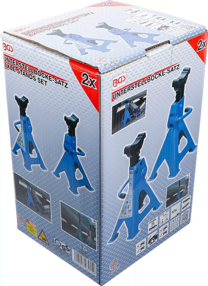 Postolja za osovine | nosivost 3000 kg / par | hod 276 - 420 mm | 1 par - Slika 4