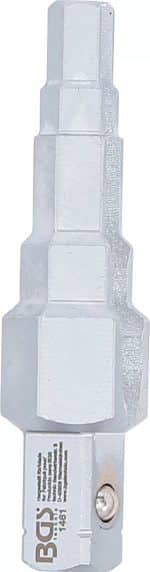 5 mm (1/2") | 5-stupanjski