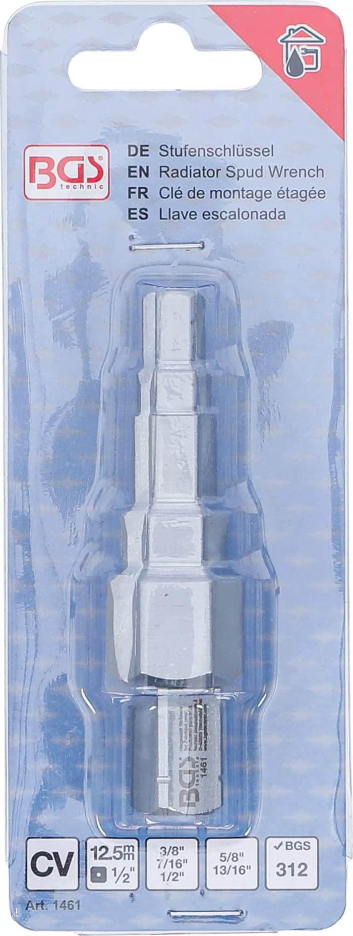 Postupni ključ | vanjski četverokutni pogon 12,5 mm (1/2") | 5-stupanjski - Slika 3