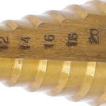 Postupno svrdlo | titan-nitriran | Ø 4 - 22 mm