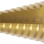 Postupno svrdlo | titan-nitriran | Ø 4 - 32 mm