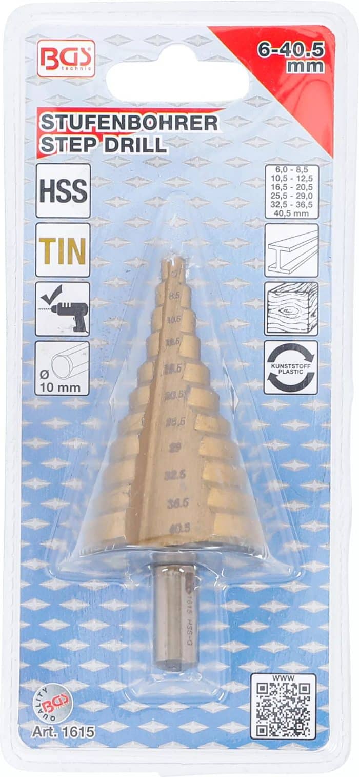 Postupno-svrdlo-titan-nitriran-O-6-405-mm-9 Postupno svrdlo | titan-nitriran | Ø 6 - 40,5 mm - Slika 3