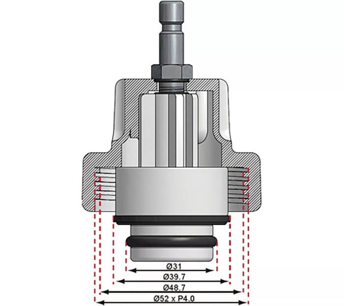 Prilagodnik br. 10 za BGS 8027, 8098 | za BMW - Slika 4