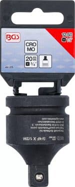 Prilagodnik za teretni utični ključ | unutarnji četverokut 20 mm (3/4") - vanjski četverokut 12,5 mm (1/2") - Slika 3